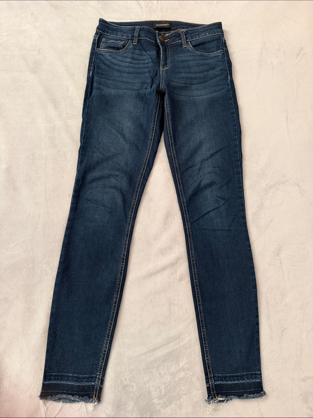 Prosperity Dark Blue Women's Skinny Jeans- Size 27